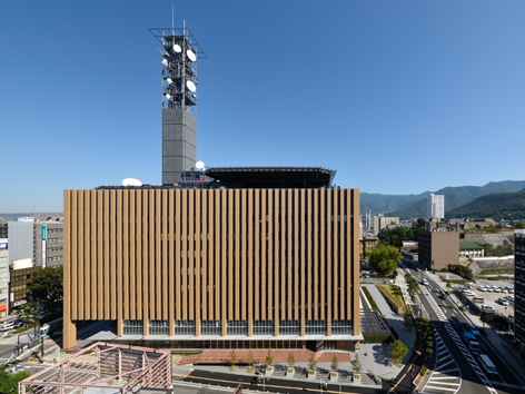 山梨県防災新館