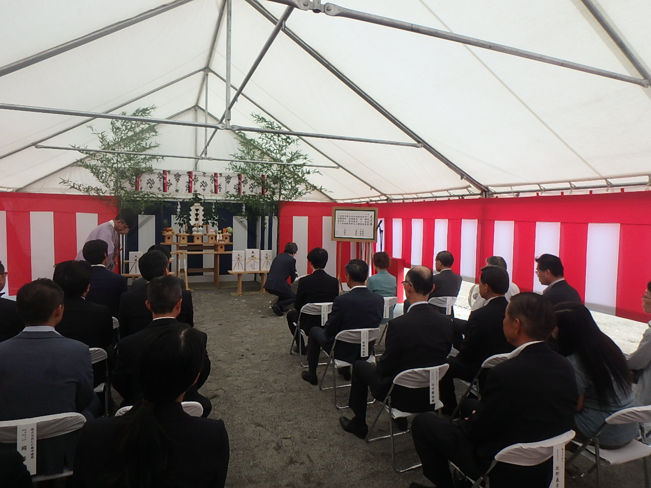 （仮称）甲府駅南口計画新築工事の起工式を行いました